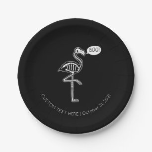 Plato De Papel El flamenco fantasma