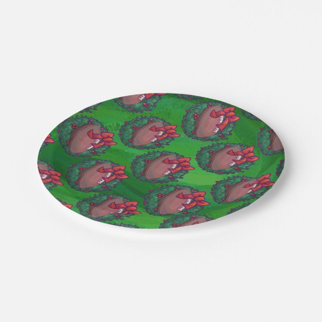 Plato De Papel El fútbol entre Navidades escribió sobre el verde (Angular)