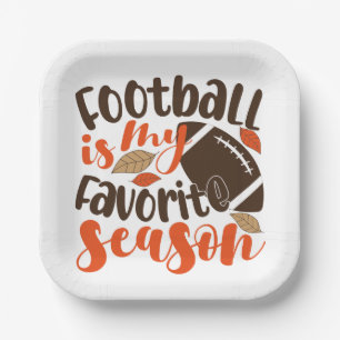 Plato De Papel El fútbol es mi sesión favorita