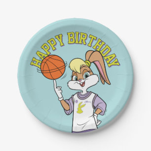 Plato De Papel El giro de baloncesto de Lola