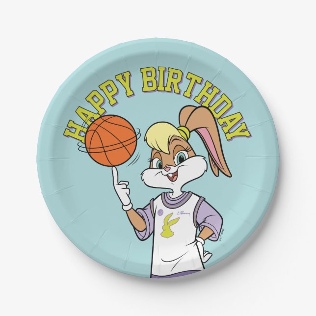Plato De Papel El giro de baloncesto de Lola (Anverso)
