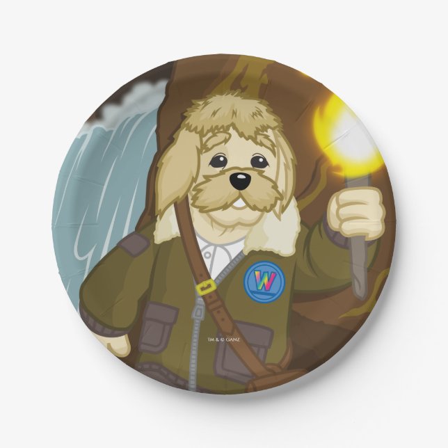 Plato De Papel El hecho de Arte va a explorar (Anverso)