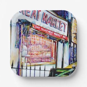 Plato De Papel El jardín de la sabiduría del East Village