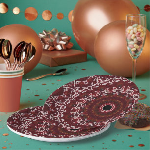 Plato De Papel El laberinto escarlata