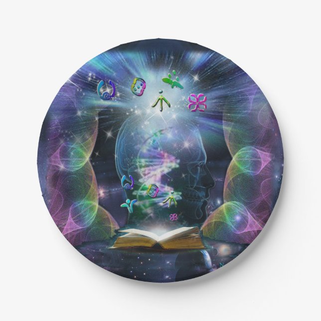 Plato De Papel El lenguaje de la luz (Anverso)