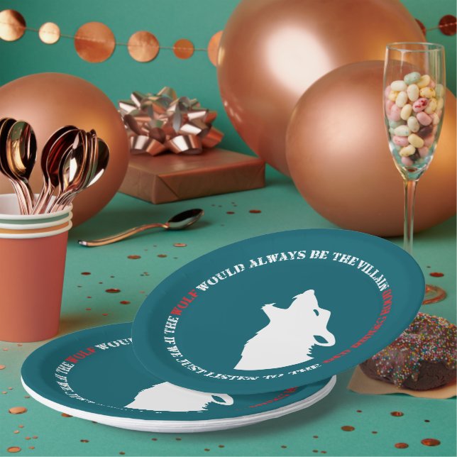 Plato De Papel El lobo siempre sería el villano (Multi)