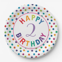 Plato De Papel El muy hambriento cumpleaños de la mariposa de la 