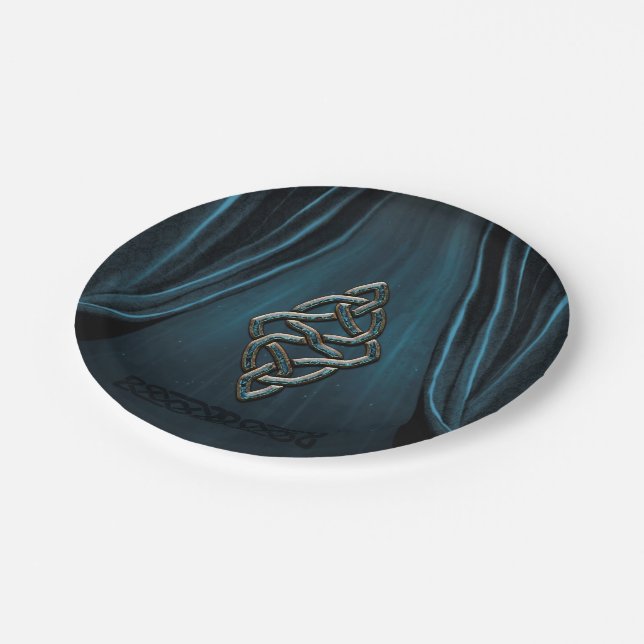 Plato De Papel El nudo céltico (Angular)