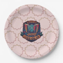 Plato De Papel El Orgulloso Patrimonio Vive En La Placa De Papel