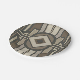 Plato De Papel El panel neutral II de Deco