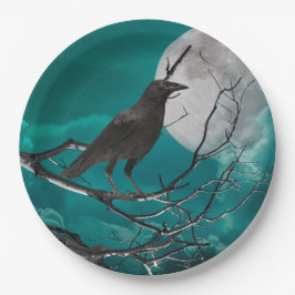 Plato De Papel El papel coloca la avenida en verde