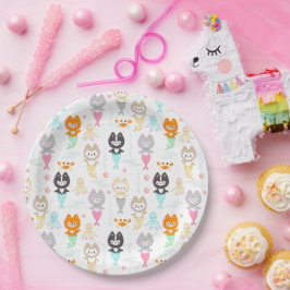 Plato De Papel El Papel Plantea Fiesta Náutica Temática De Cumple