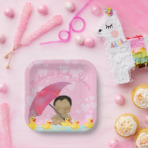 El paraguas de Baby Shower de Cute Baby Rain Rubbe