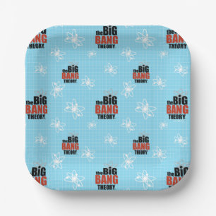 Plato De Papel El patrón azul de la teoría del Big Bang