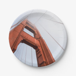 Plato De Papel El puente Golden Gate