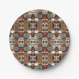 Plato De Papel El sofisticado Caribe africano de lujo