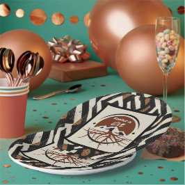 Plato De Papel El sofisticado Caribe africano de lujo