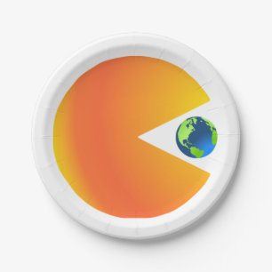 Plato De Papel El sol tragará la Tierra