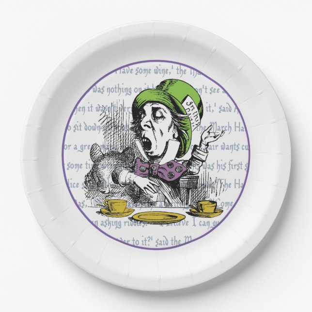 Plato De Papel El sombrío odio (Anverso)