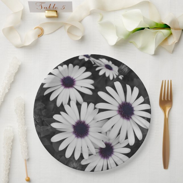 Plato De Papel El sutil contraste de la naturaleza (Boda)