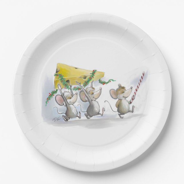 Plato De Papel El traer en la placa de papel del queso del (Anverso)