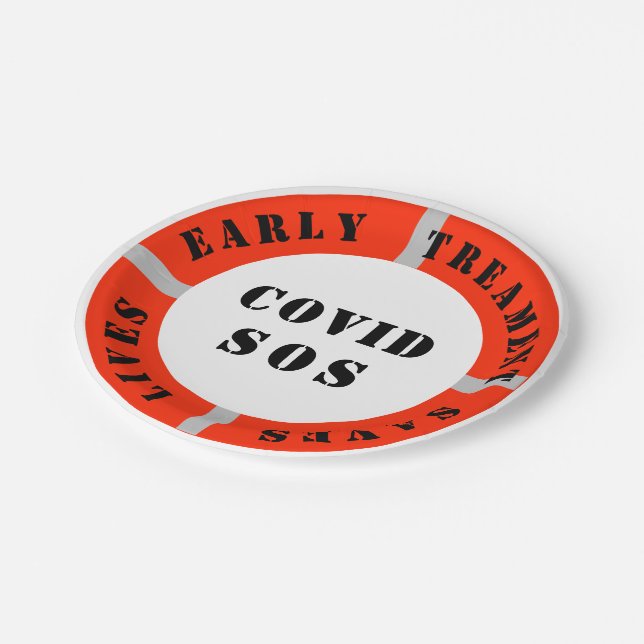 Plato De Papel El tratamiento temprano salva vidas (Angular)