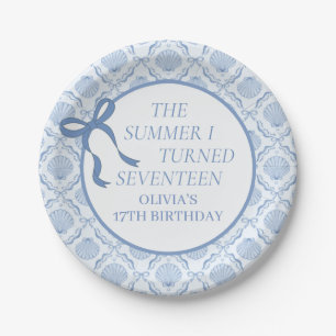 Plato De Papel El verano que cumplí diecisiete cumpleaños 17