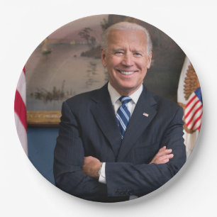 Plato De Papel El vicepresidente Joe Biden de la presidencia de O
