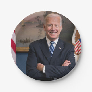 Plato De Papel El vicepresidente Joe Biden de la presidencia de O