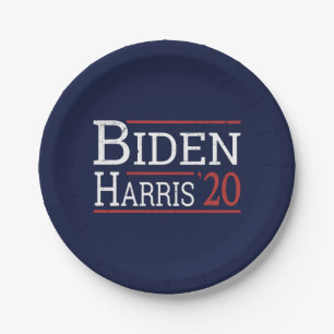 Plato De Papel Elecciones 2020 - Biden Harris I