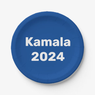 Plato De Papel Elecciones presidenciales de Kamala 2024