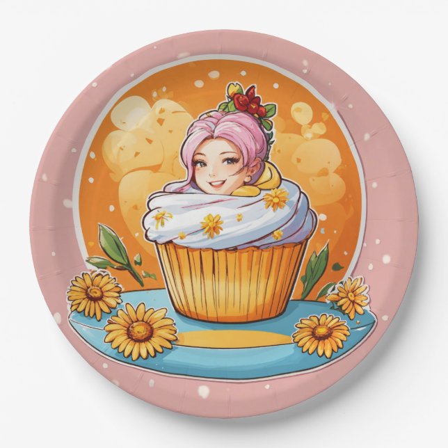 Plato De Papel "Elegancia ecléctica: el arte desatado en Zazzers" (Anverso)