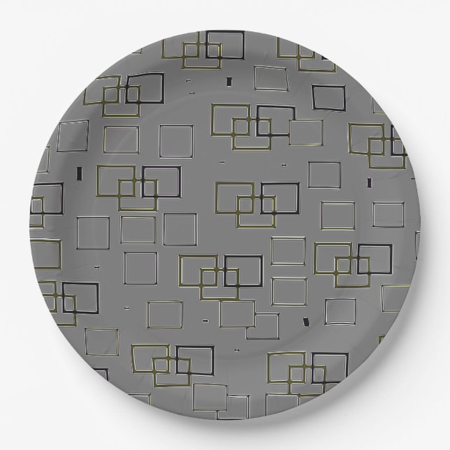 Plato De Papel Elegancia urbana (Anverso)