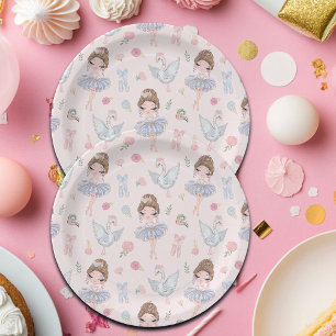 Plato De Papel Elegant My Sweet Ballerina