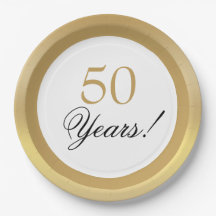 Elegante Aniversario de Bodas de Oro 50