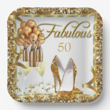 Elegante aniversario de cumpleaños número 50