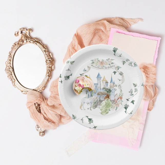 Plato De Papel Elegante cuento de hadas | fiesta de cumpleaños de (Subido por el creador)