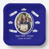Elegante diploma de licenciatura de fotografía en 
