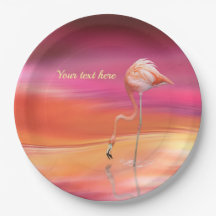 Elegante Flamingo Rosa Surreal Personalizado