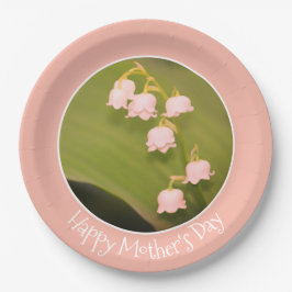 Plato De Papel Elegante florín de jardín