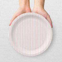 Elegante Rayado Rosa