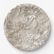 Elegantes estos encajes y diamantes