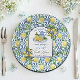 Plato De Papel Ella Encontró Su Despedida de Soltera