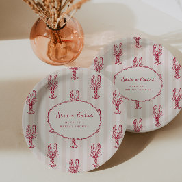 Plato De Papel Ella es un tesoro | Despedida de soltera de langos