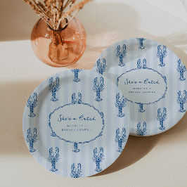 Plato De Papel Ella es una captura | Despedida de soltera de lang