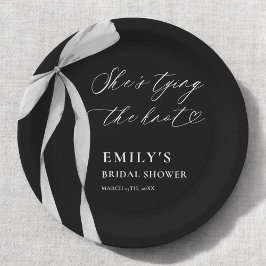 Plato De Papel Ella se está casando: Despedida de soltera