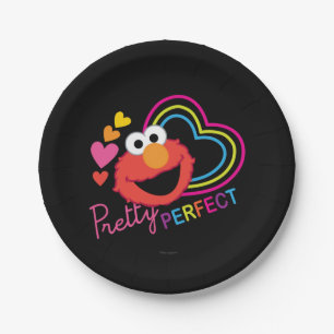 Plato De Papel Elmo Bonito Perfect