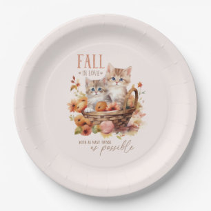 Plato De Papel Enamorada De Tantas Cosas