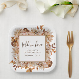 Plato De Papel Enamorarse