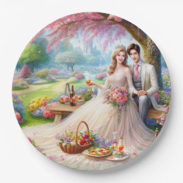 Plato De Papel Encantado siempre después de la placa de papel